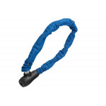 Zámok na bicykel – Uzamykací Kľúč REŤAZ 8x900mm, Modrý